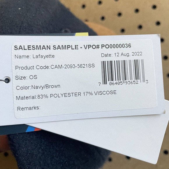 NWT Fan Ink Club America SK-93 Pro Lafayette Snapback Hat Cap Suede SAMPLE - Picture 6 of 10